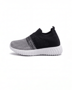 Kids Slip-On Running Sneakers with Breathable Knit Upper