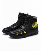 High-Top Combat Training Shoes for Boxing & Wrestling