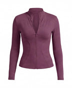 Women’s Full-Zip Training Jacket with Thumb Holes