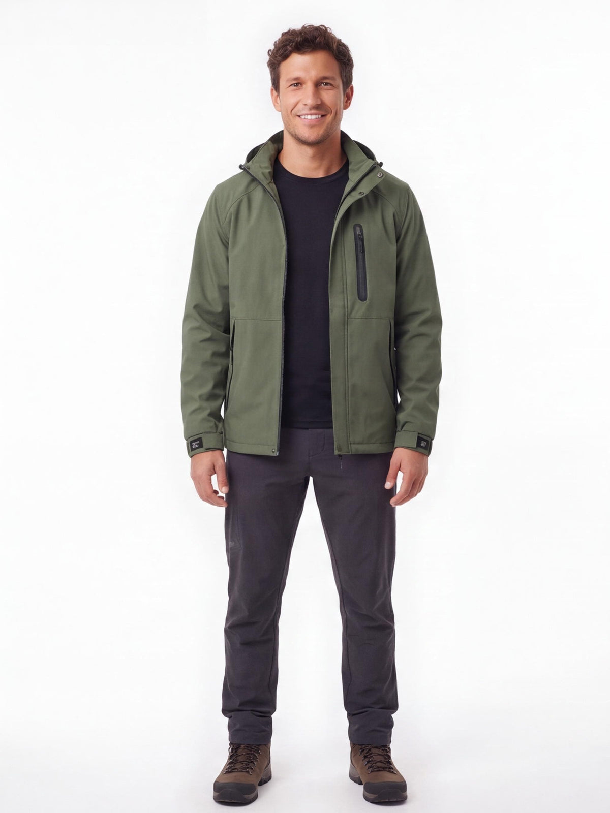 Men's Brim-Hood Outdoor Wind Jacket