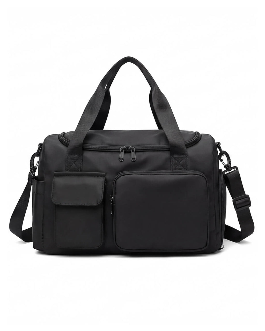 Gym Duffel Bag with Shoe Compartment and Wet Pocket