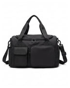 Gym Duffel Bag with Shoe Compartment and Wet Pocket