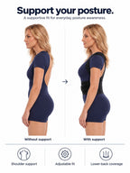 Adjustable Full-Back Posture Support Brace
