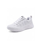 Women’s Lightweight Knit Training Sneakers with Lace-Up Fit