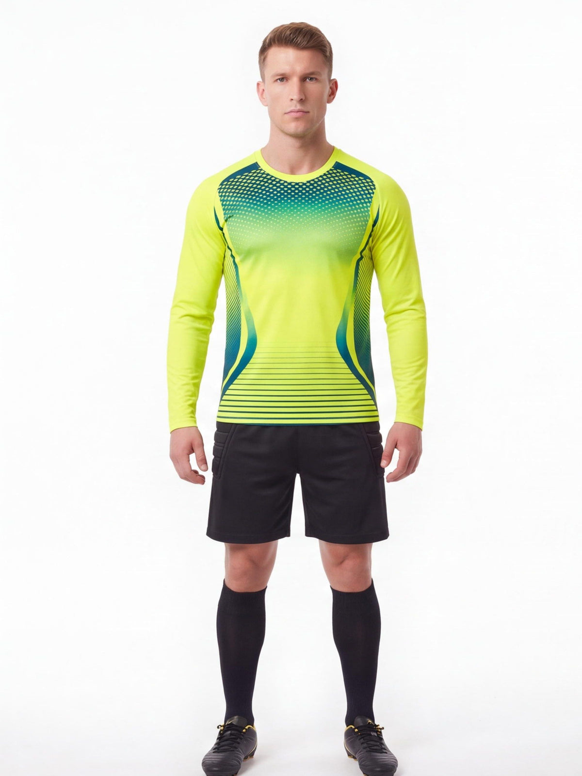 Padded Soccer Goalkeeper Jersey & Pants Set