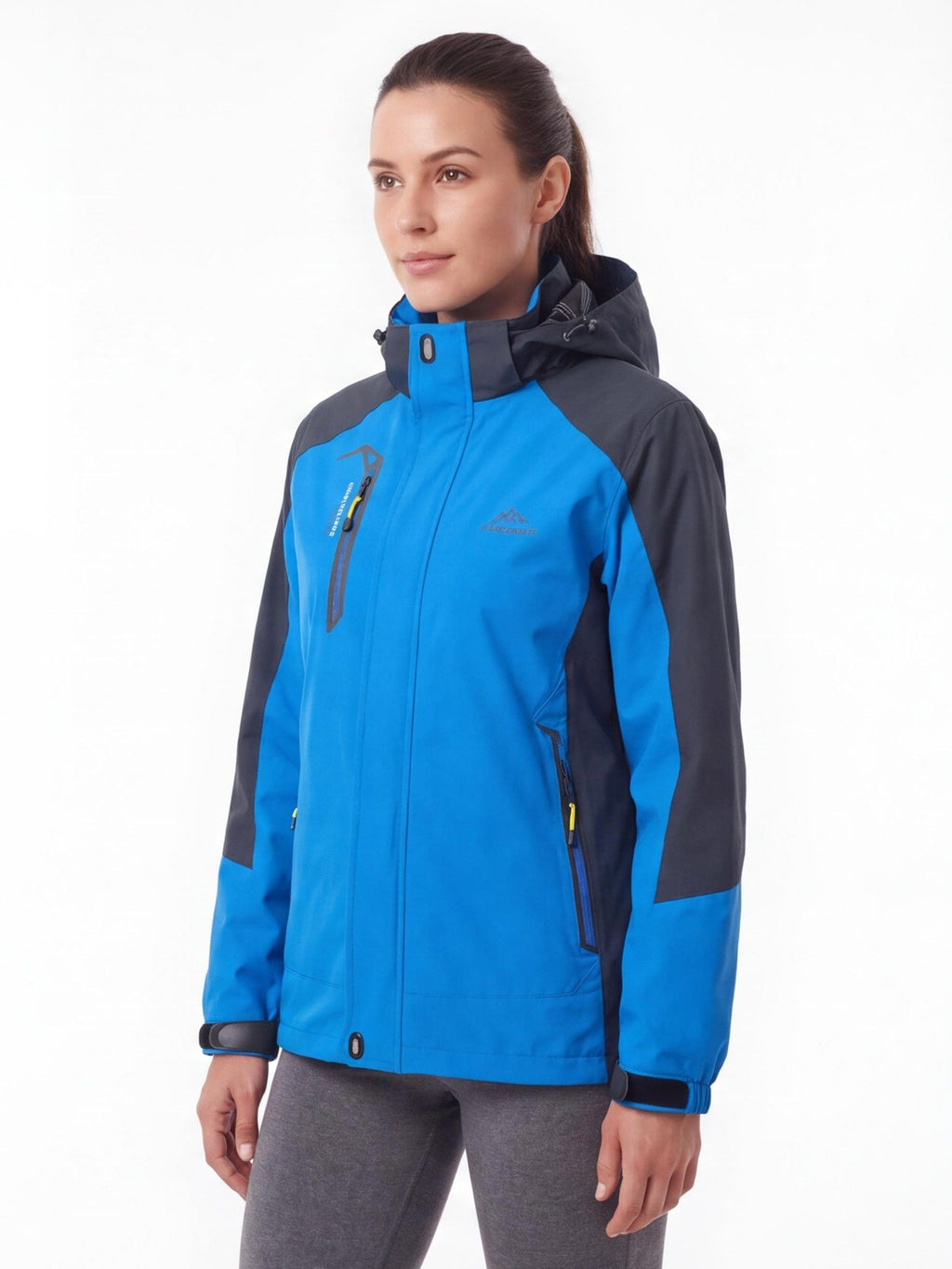 Hooded Hiking Rain Shell with 1500mm Protection