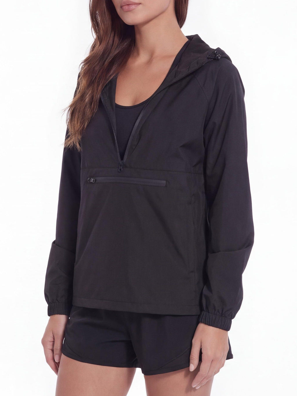 Hooded Pullover Training Wind Shell