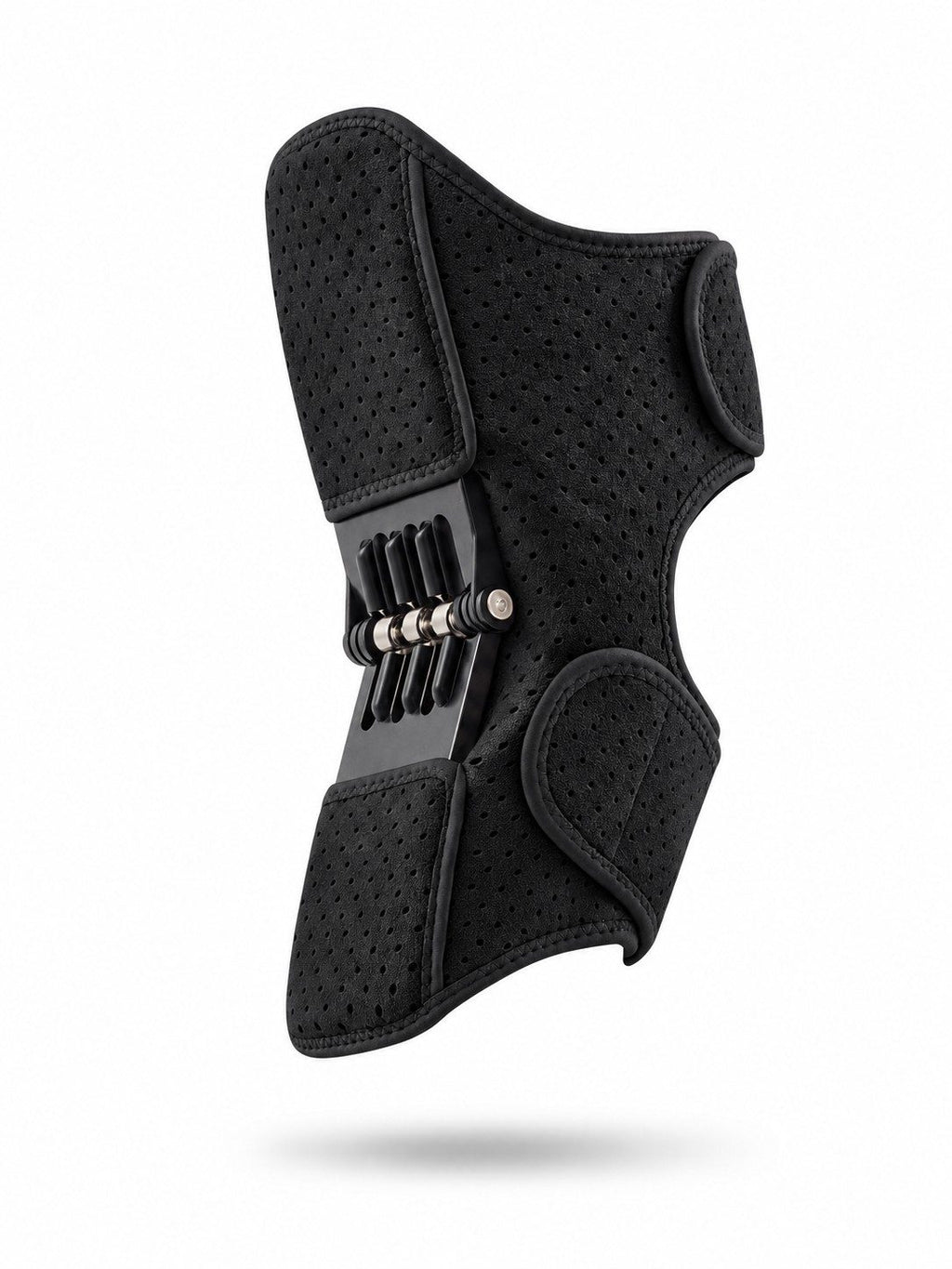 Spring-Hinged Adjustable Knee Support Brace