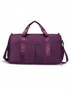 Sports Duffel Bag with Separate Shoe Compartment