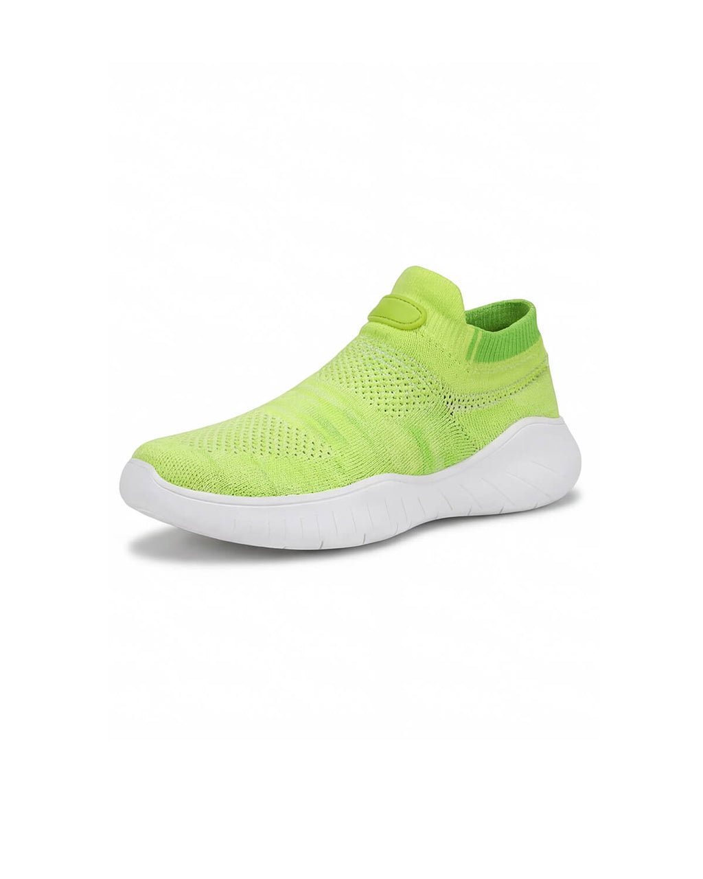 Sock-Style Slip-On Walking Shoes with Cushioned Sole