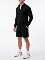 Men's Quarter-Zip Cold-Weather Training Base Layer