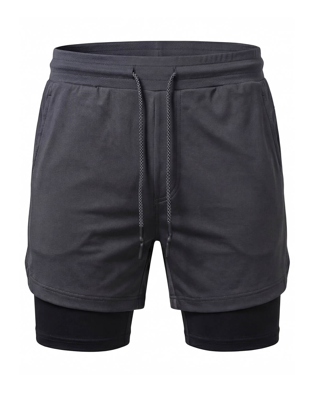 Men's 2-in-1 Training Shorts with Phone Pocket