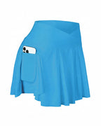Women’s Tennis Skirt with V-Waistband and Flare