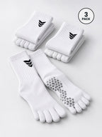 Five-Toe Grip Sports Socks