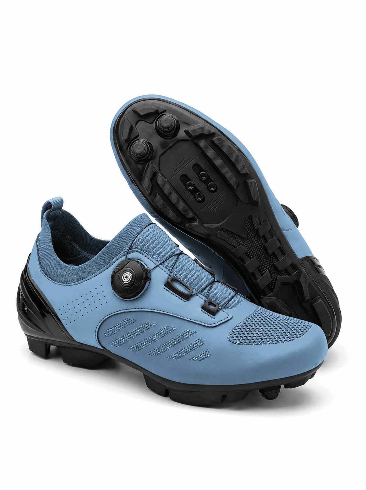 Mountain Cycling Shoes with Dial Closure and Lugged Outsole