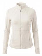 Women’s Full-Zip Training Jacket with Stand Collar