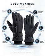 Insulated Touchscreen Winter Sport Gloves