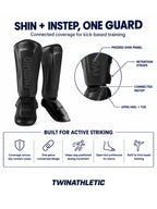 Shin & Instep Guards for Kick-Based Sparring