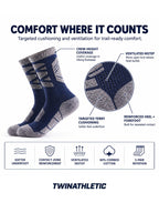 Cushioned Trekking Socks 5-Pack