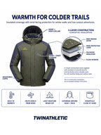Insulated Winter Hiking Jacket with Weather Protection