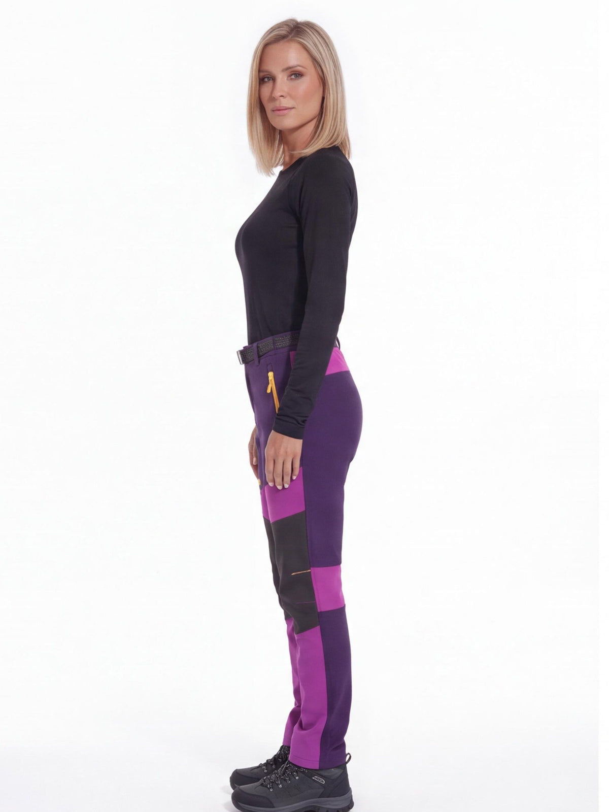 Women's Fleece-Lined Softshell Winter Pants