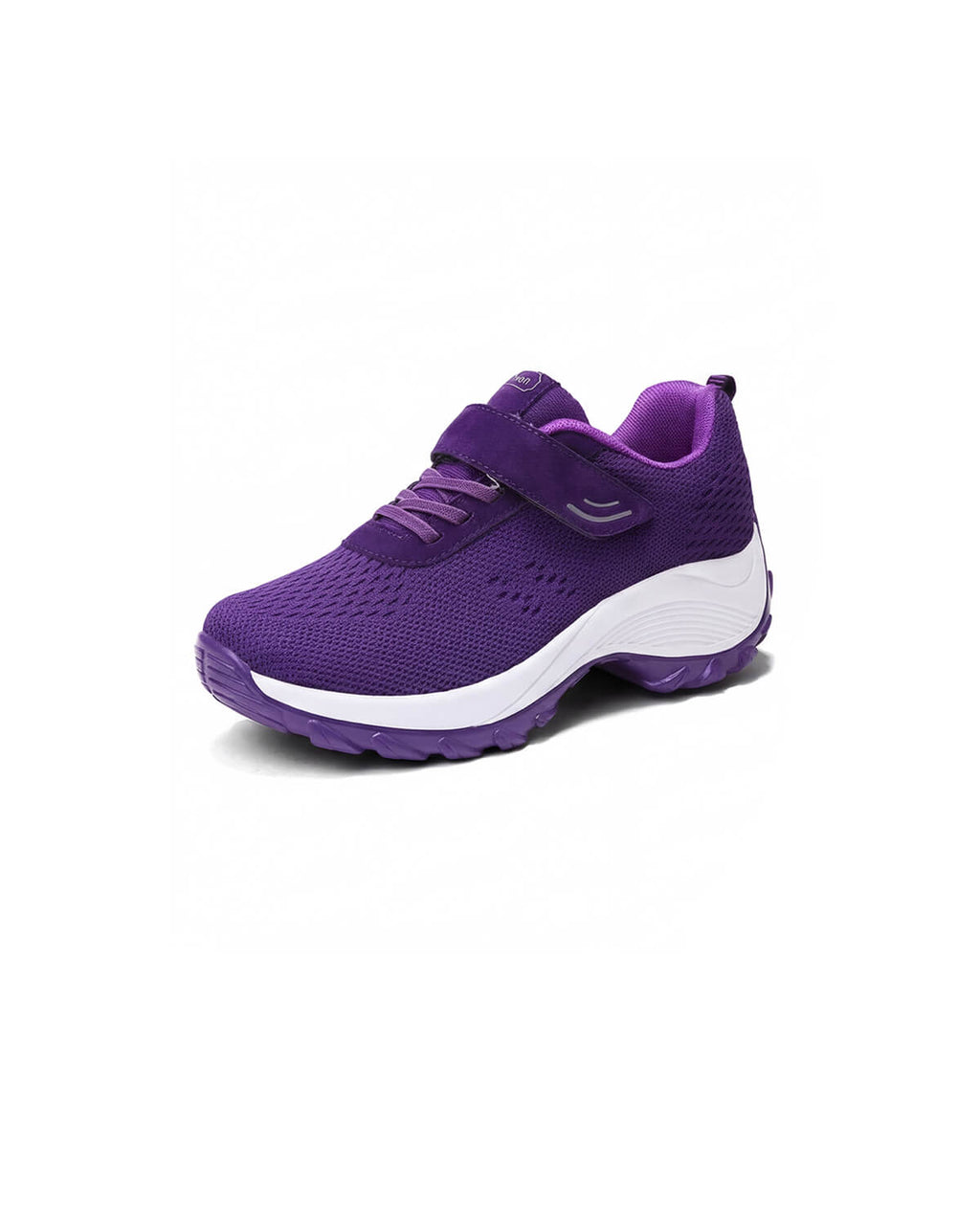 Arch Support Walking Sneakers with Hook-and-Loop Strap