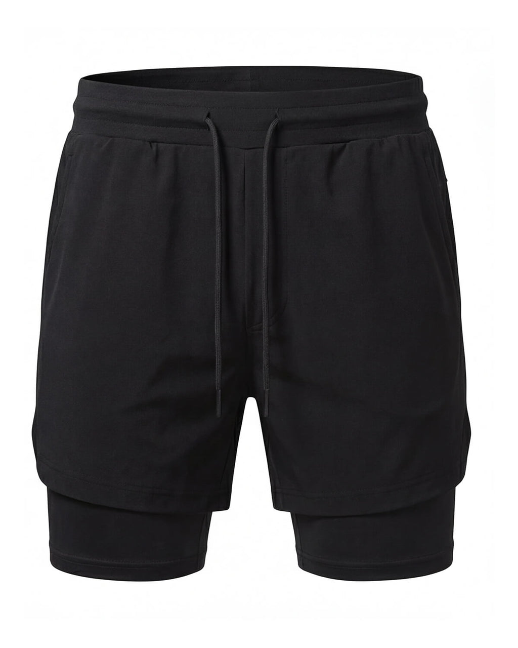 Men's 2-in-1 Training Shorts with Phone Pocket