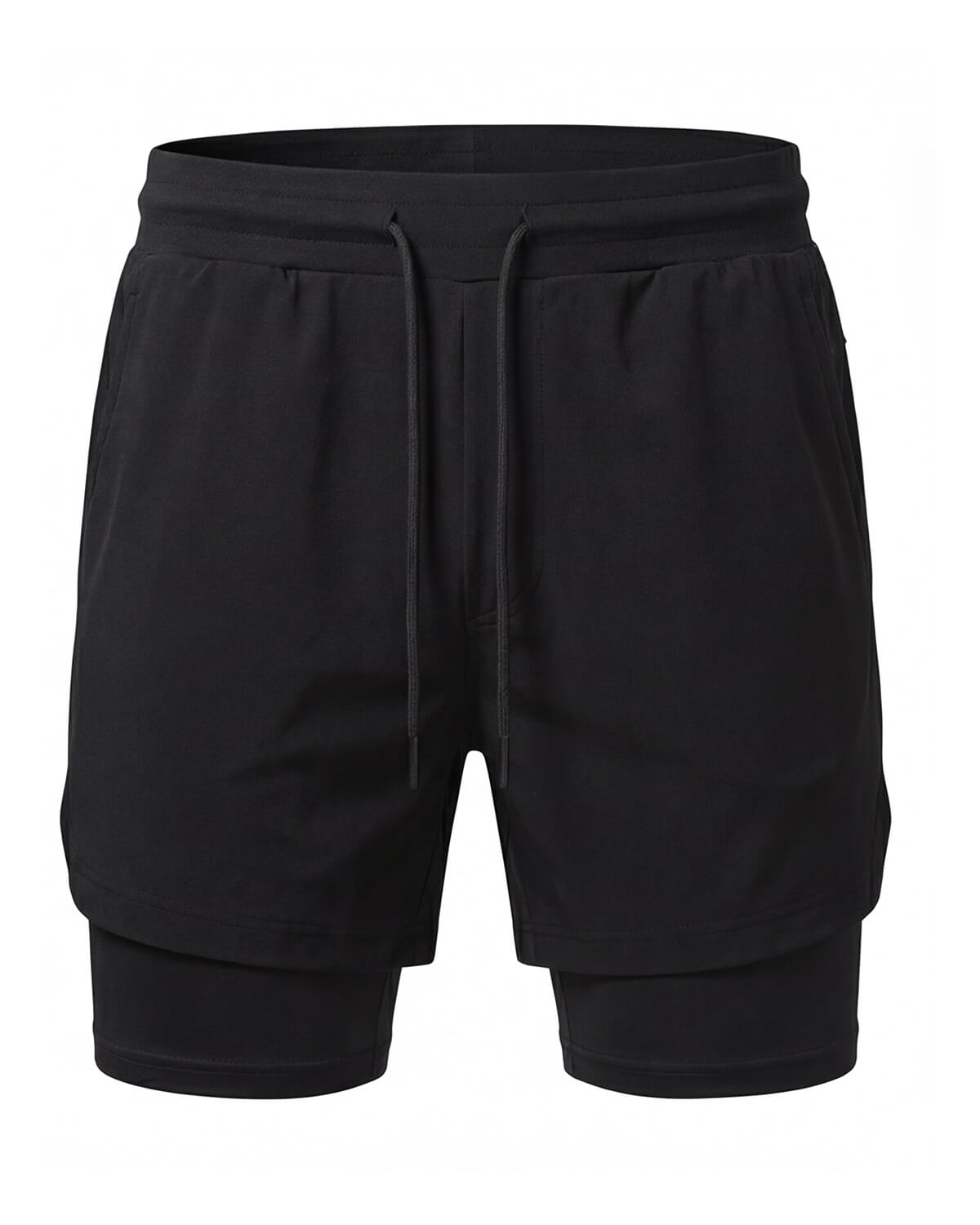 Men's 2-in-1 Training Shorts with Phone Pocket