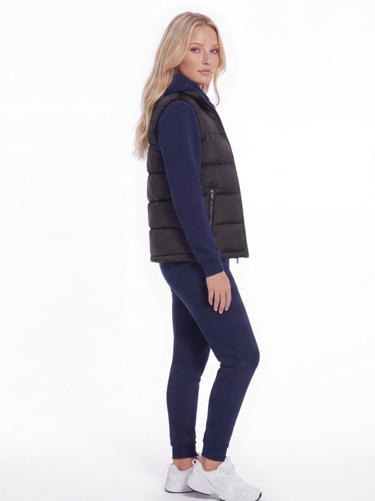 3-Piece Hoodie, Joggers & Puffer Vest Set