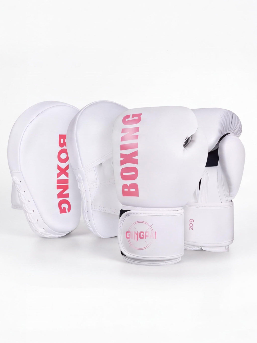 Boxing Gloves & Focus Mitt Training Set