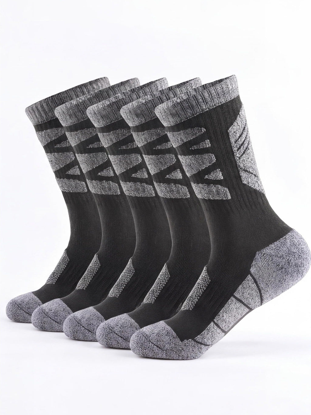 Cushioned Trekking Socks 5-Pack