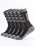 Cushioned Trekking Socks 5-Pack