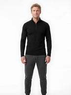 Men's Quarter-Zip Cold-Weather Training Base Layer