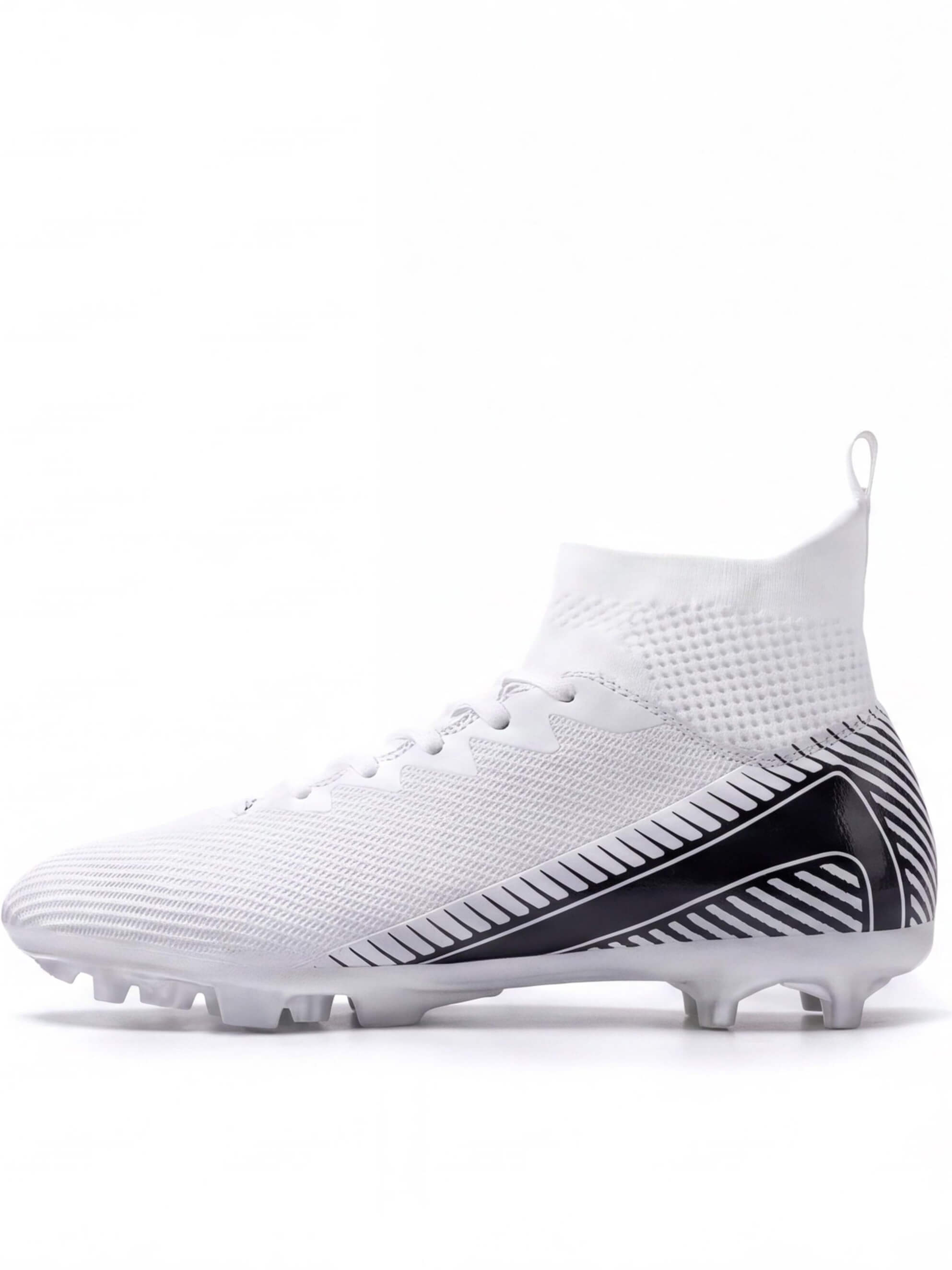 Soccer Cleats with Sock-Fit Collar and Molded Studs