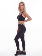 Women's Adjustable Front-Zip Sports Bra