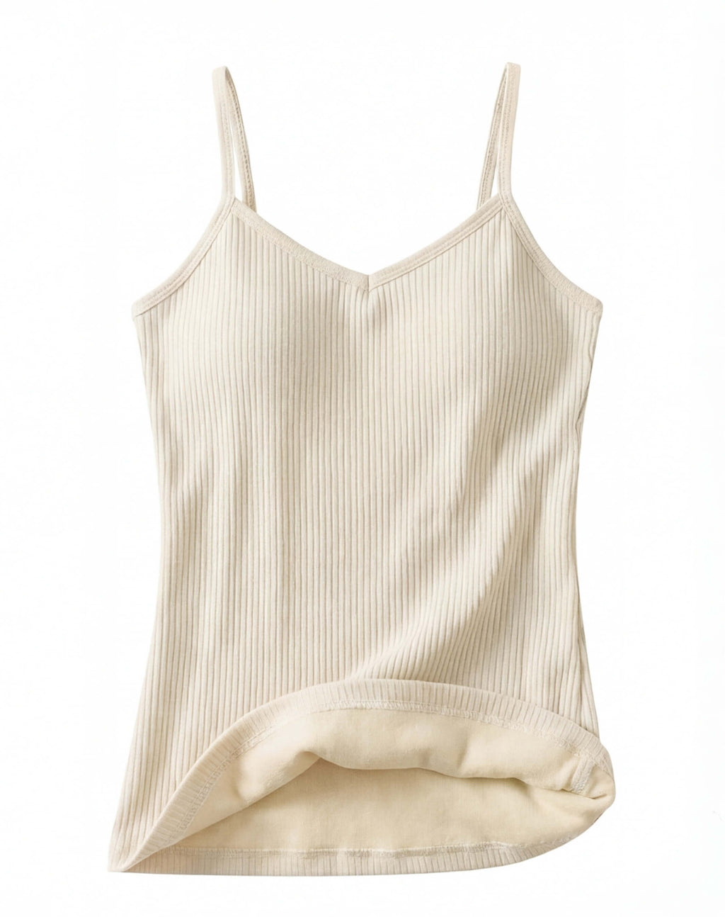Women’s Warm Lined Ribbed Base Layer Cami