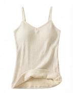 Women’s Warm Lined Ribbed Base Layer Cami