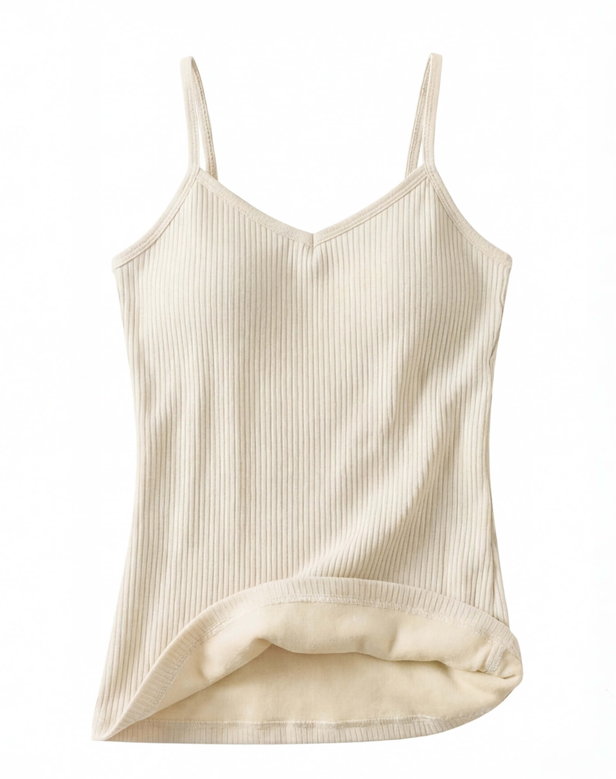 Women’s Warm Lined Ribbed Base Layer Cami