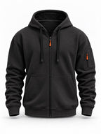 Full-Zip Training Hoodie with Zippered Sleeve Pocket