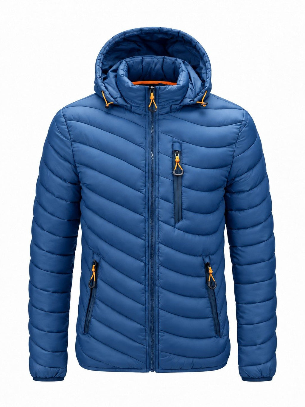 Hooded Quilted Insulated Jacket