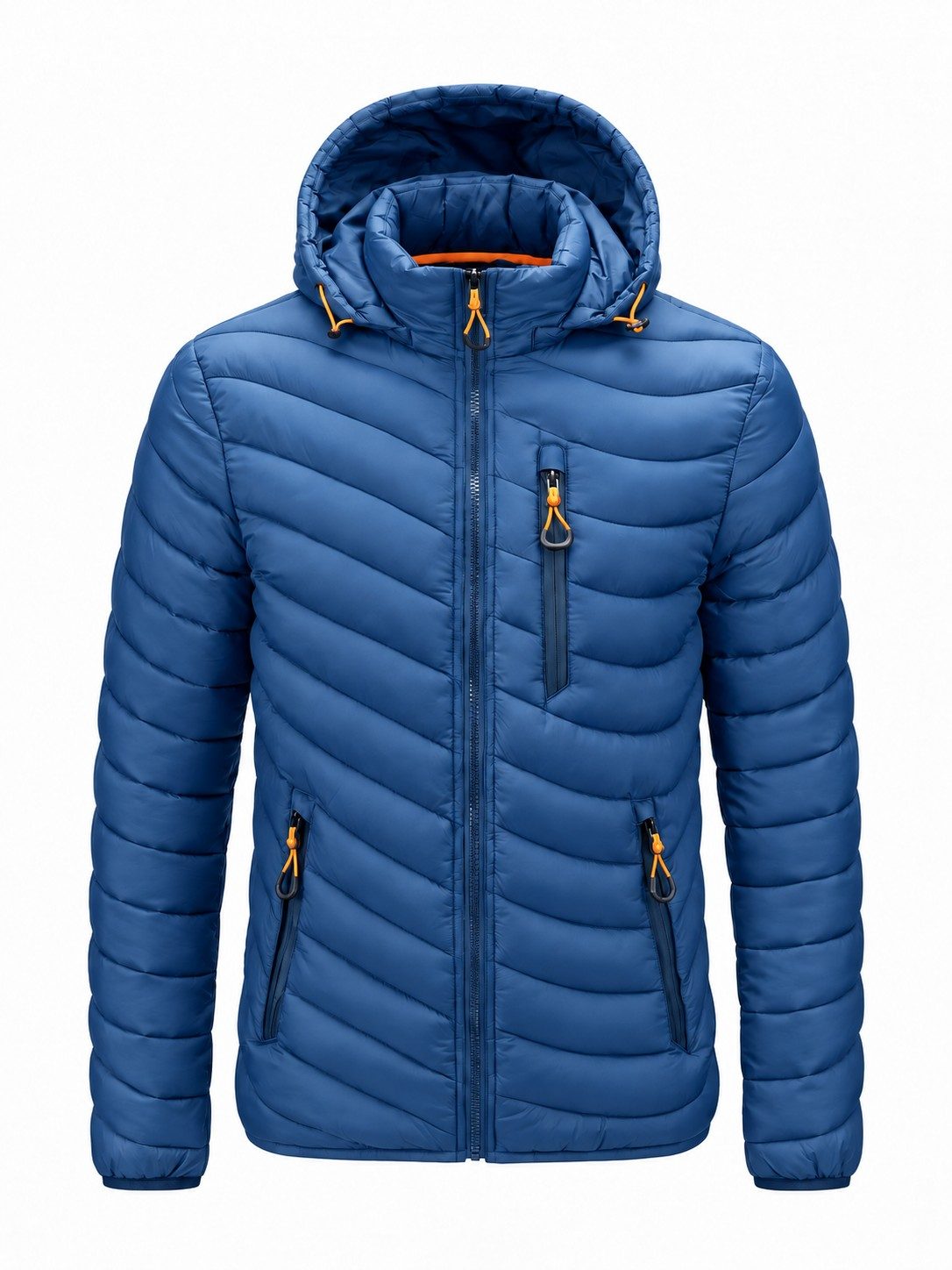 Hooded Quilted Insulated Jacket