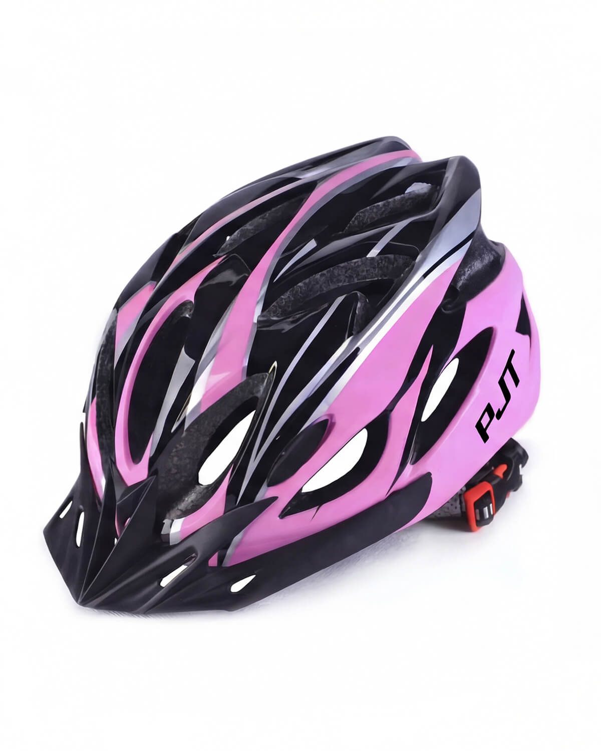 Cycling Helmet with Ventilated Shell and Visor