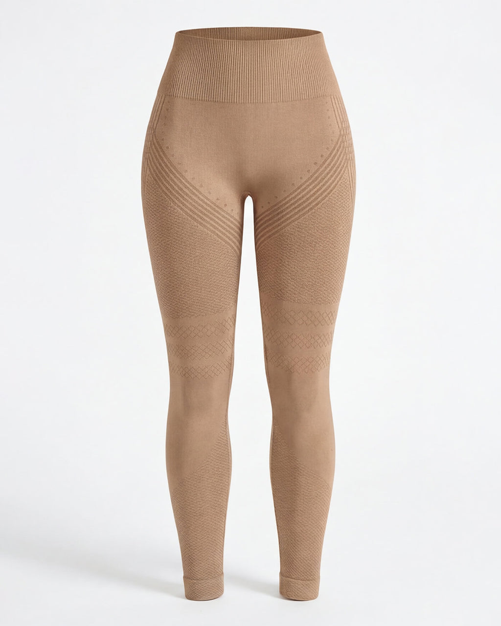 Women’s High-Waist Seamless Training Leggings with Sculpt Knit