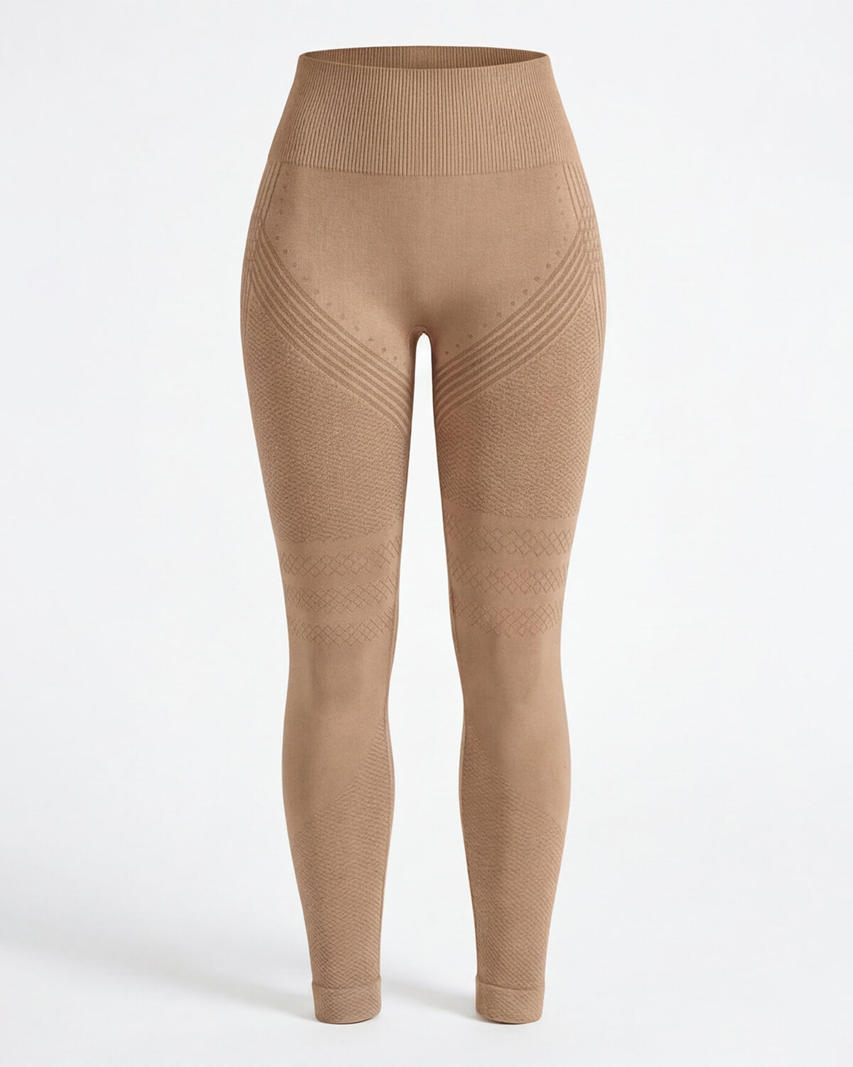 Women’s High-Waist Seamless Training Leggings with Sculpt Knit