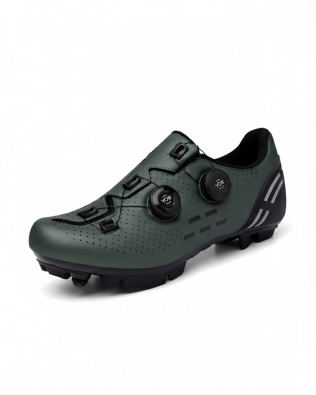 Cycling Shoes with Dual Dial Fit and Cleat Sole