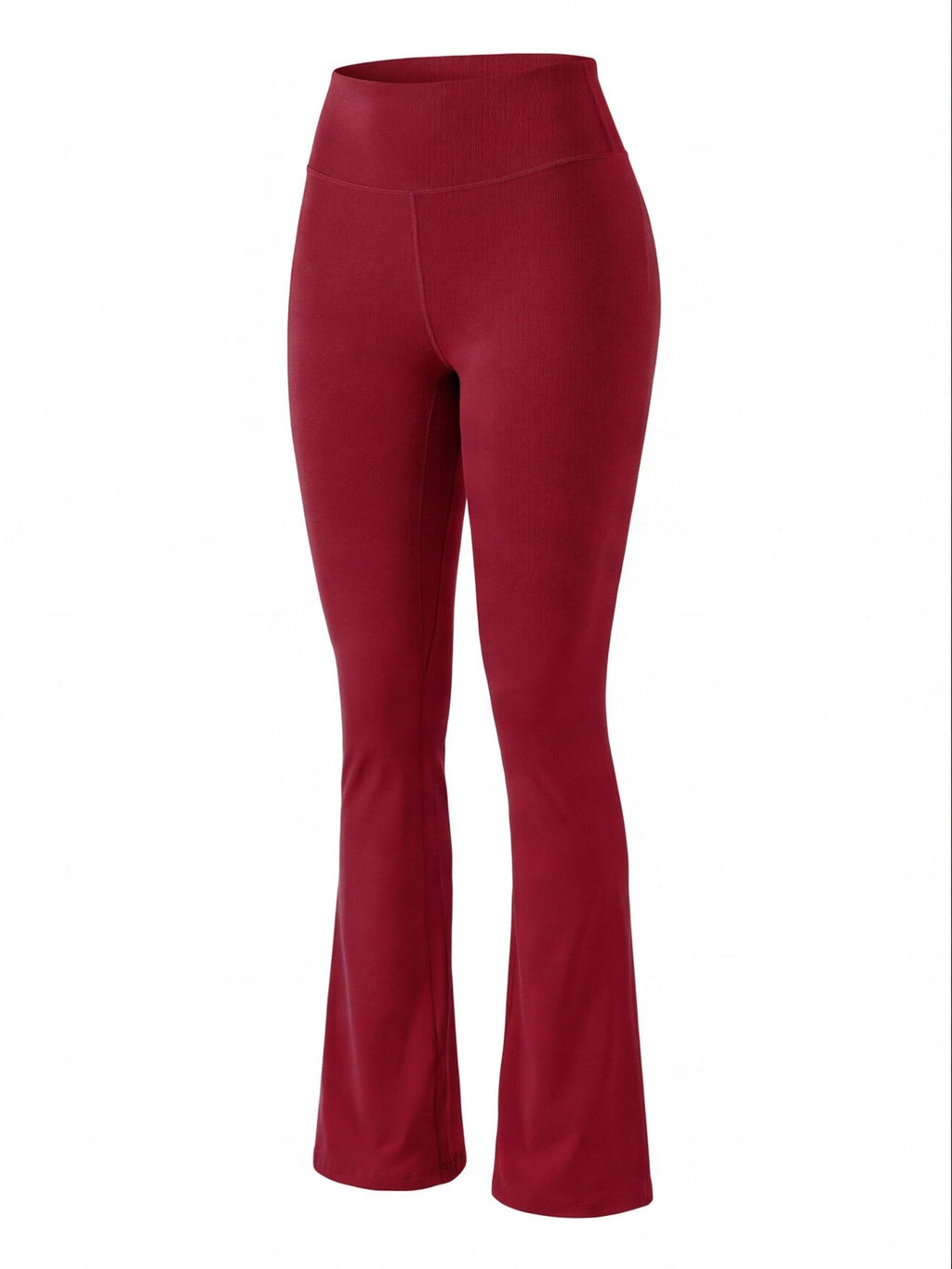 High-Waisted Flared Workout Leggings