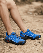 Outdoor Trail Shoes with Lugged Grip Sole