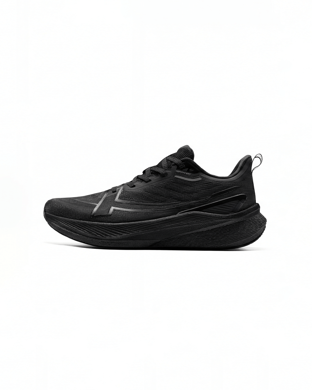 Cushioned Lace-Up Performance Running Shoes