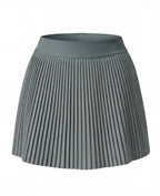 Women's Pleated Tennis Skirt with Built-In Shorts Pocket