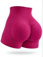 High-Waisted Scrunch Workout Shorts